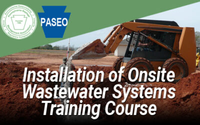 INSTALLATION OF ONSITE WASTEWATER TREATMENT SYSTEMS TRAINING COURSE (Oct 15-16, 2025)