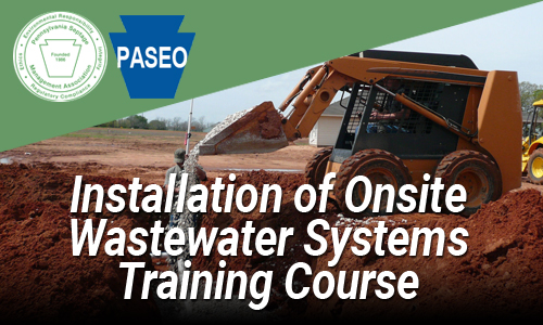 INSTALLATION OF ONSITE WASTEWATER TREATMENT SYSTEMS TRAINING COURSE (Oct 15-16, 2025)